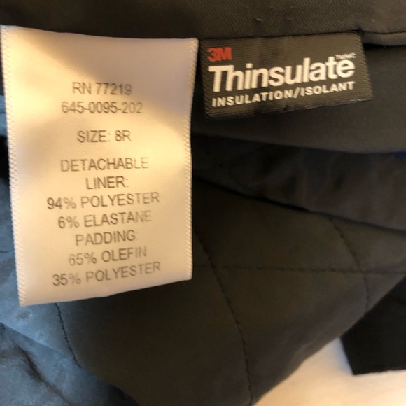 Classic American Airlines Trench Coat, 8R w/Quilted Detachable Liner & Hood - Picture 11 of 15